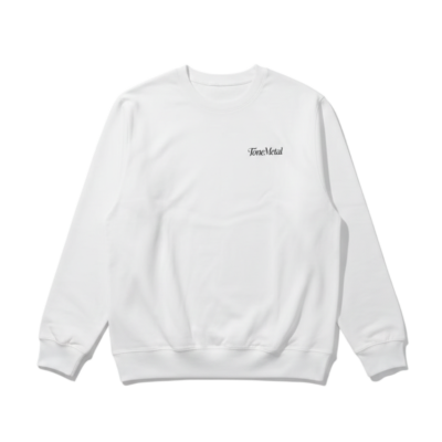 ToneMetal Sweatshirt White